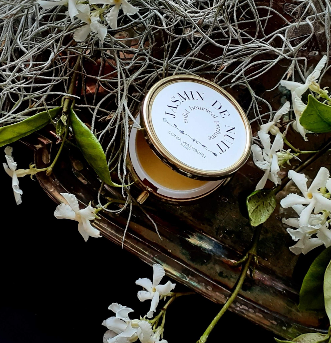 Jasmin De Nuit. Solid Perfume